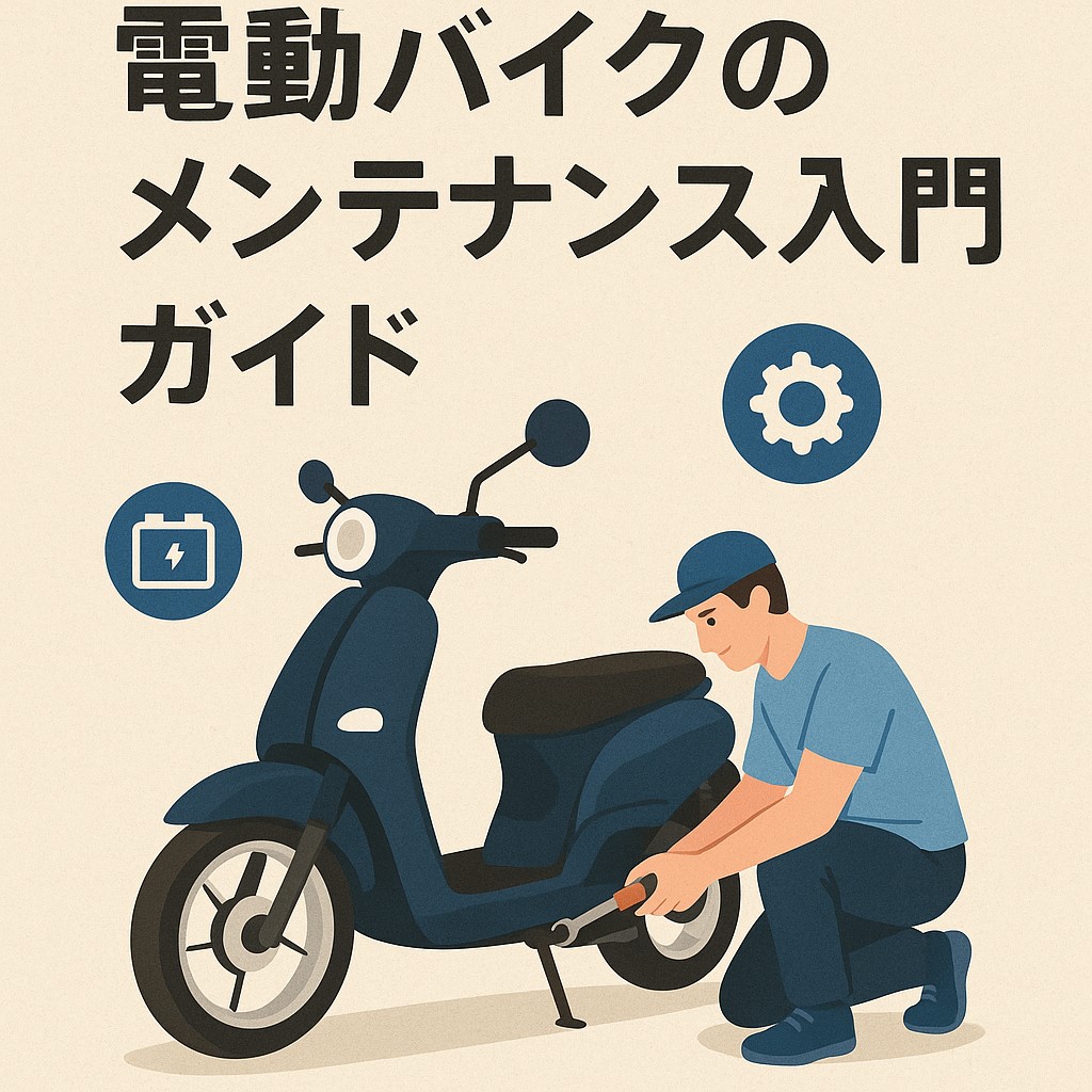 電動バイク　メンテナンス